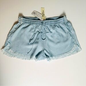 Hester & Orchard Women’s Shorts Soft Short Raw Hem‎ Size Medium NWT